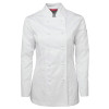 Ladies Chef Long Sleeve Button Jackets